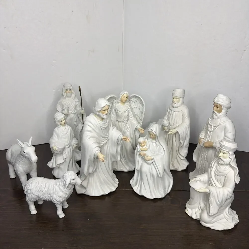 House Of Lloyd Nativity Christmas Around The World 11 Piece Vintage 1995 & 1996